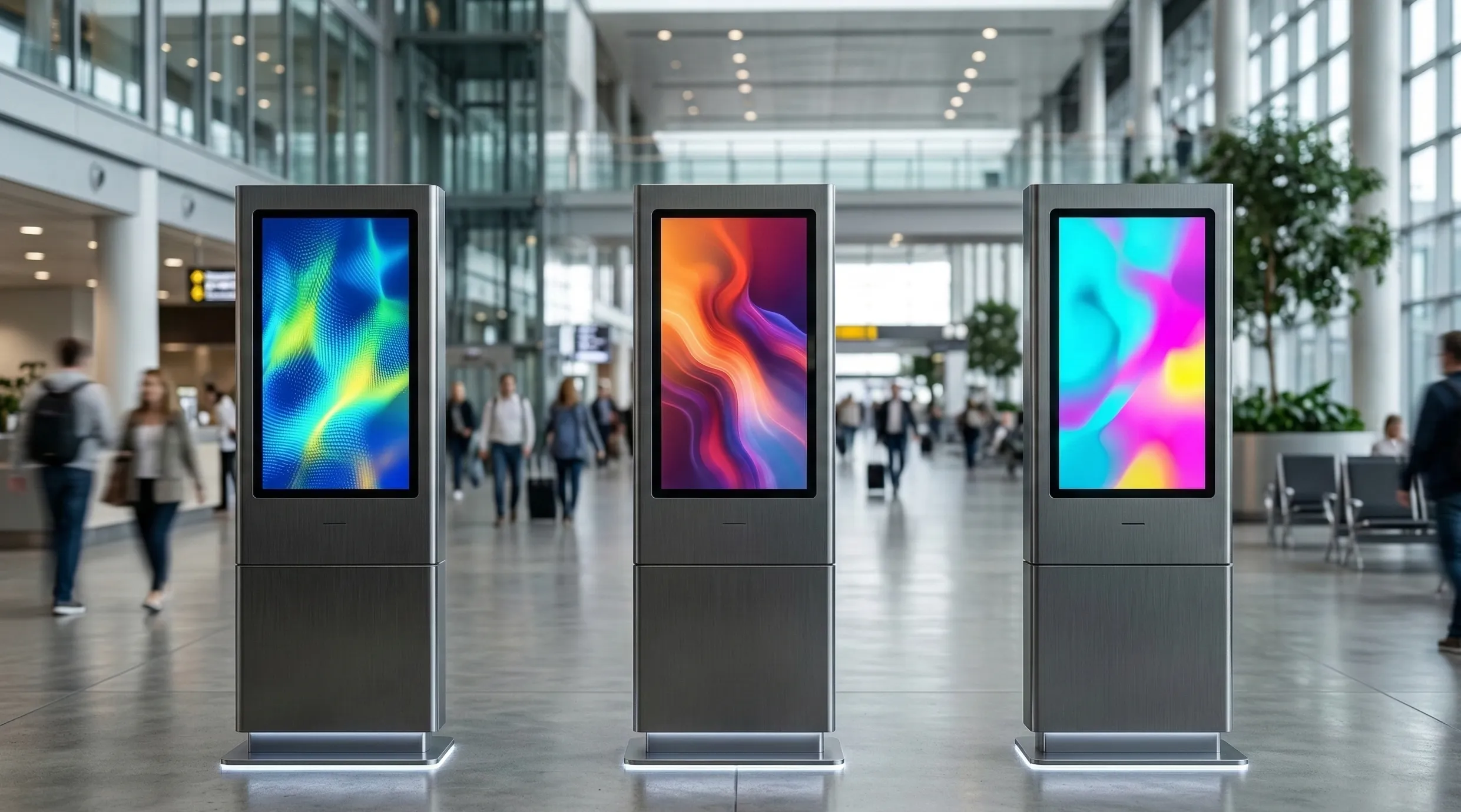 Терминалы самообслуживания, HMI и digital signage